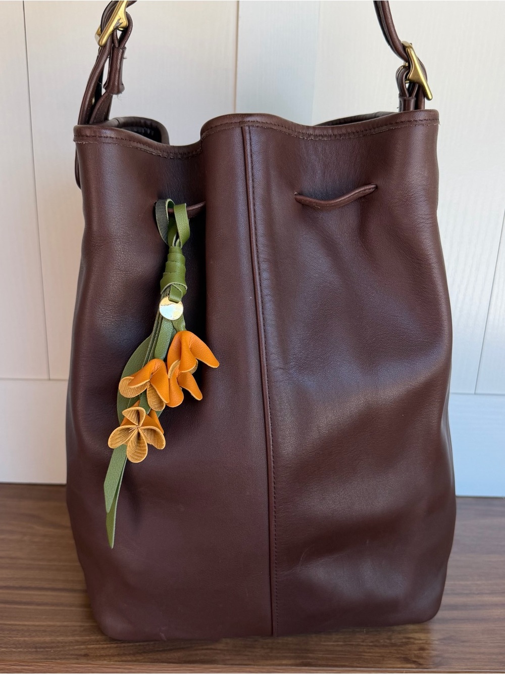Vintage Coach Legacy Drawstring Bucket Bag - Picture 4 of 10